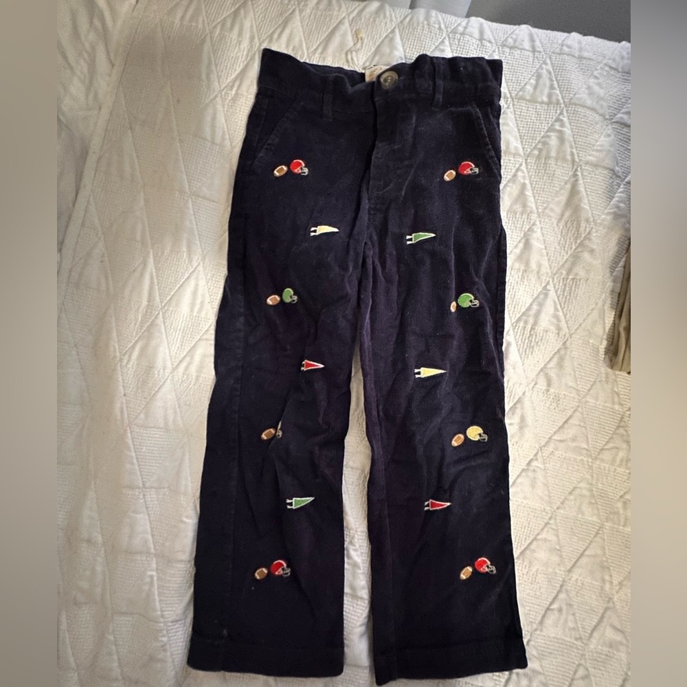 TBBC Critter Prep School Pants (Corduroy) Size 6